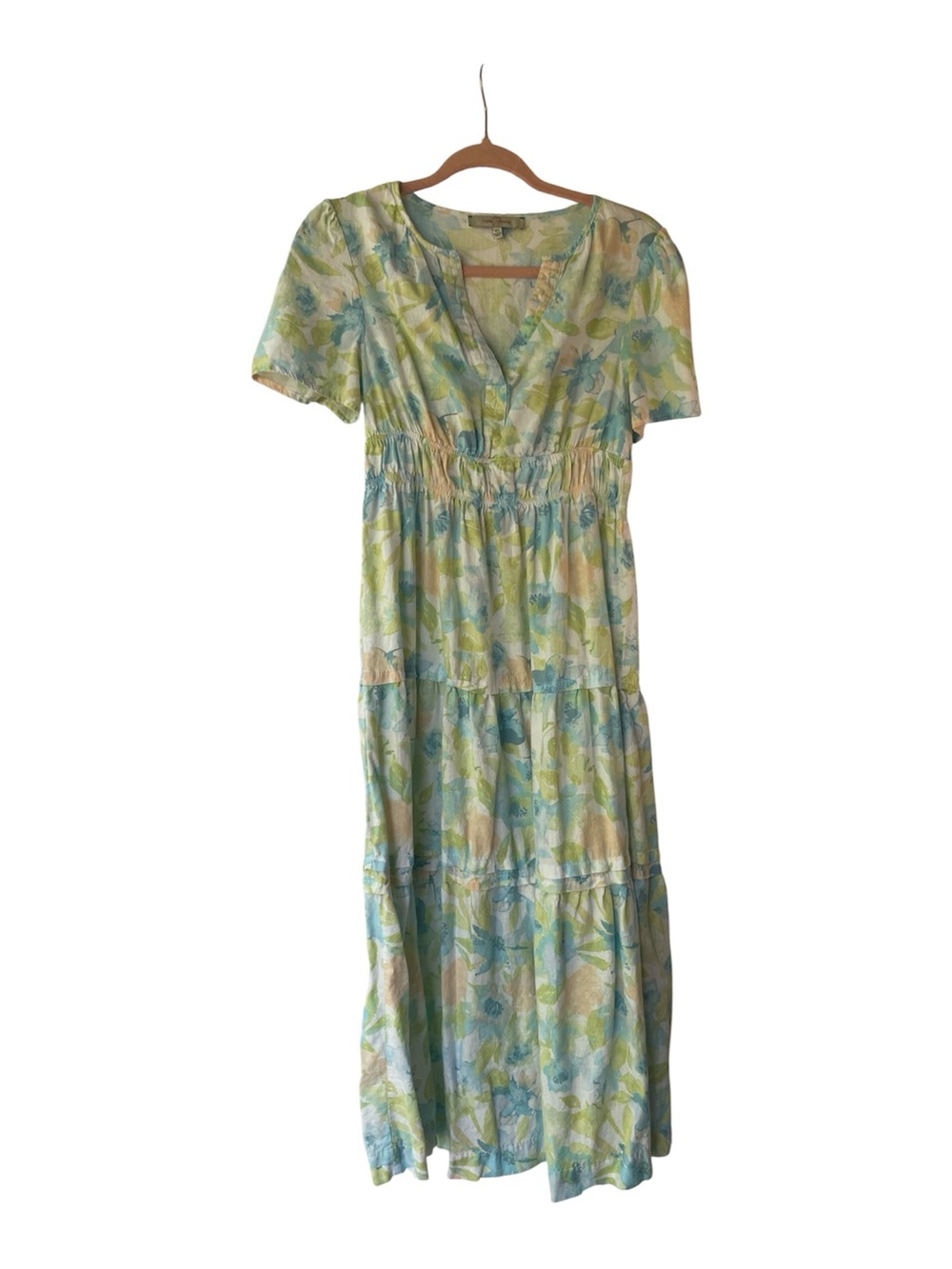 Casa Cabana Emme Floral Tiered Maxi Dress - Picture 2 of 3